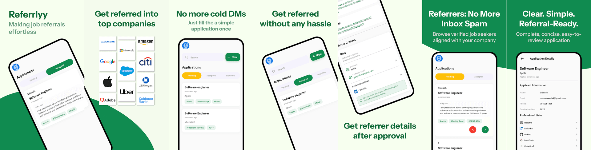 Referrlyy UI